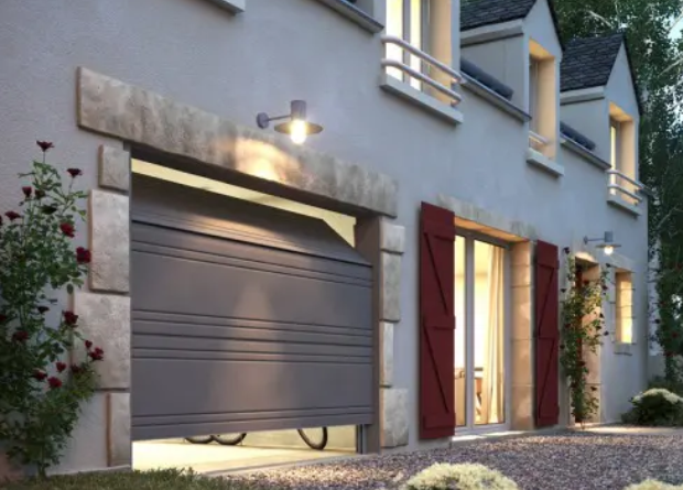 La porte de garage sectionnelle plafond
